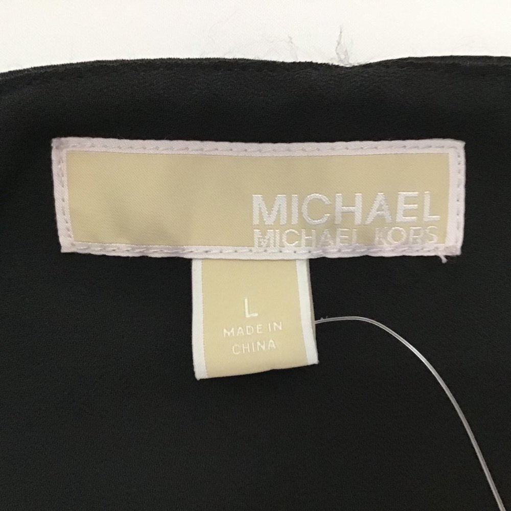 Michael Michael Kors Sateen  Sequenced Lace Midi D - Picture 10 of 13